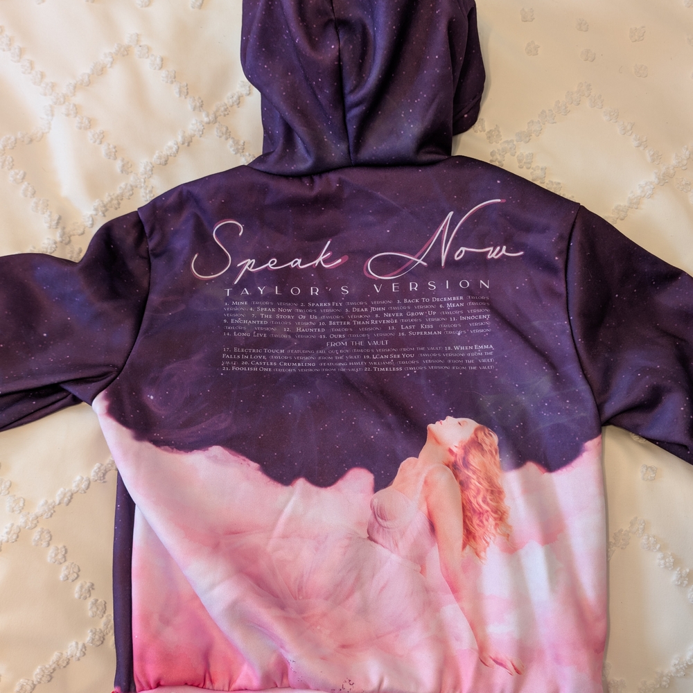 Taylor Swift Hoodie- Speak Now Album